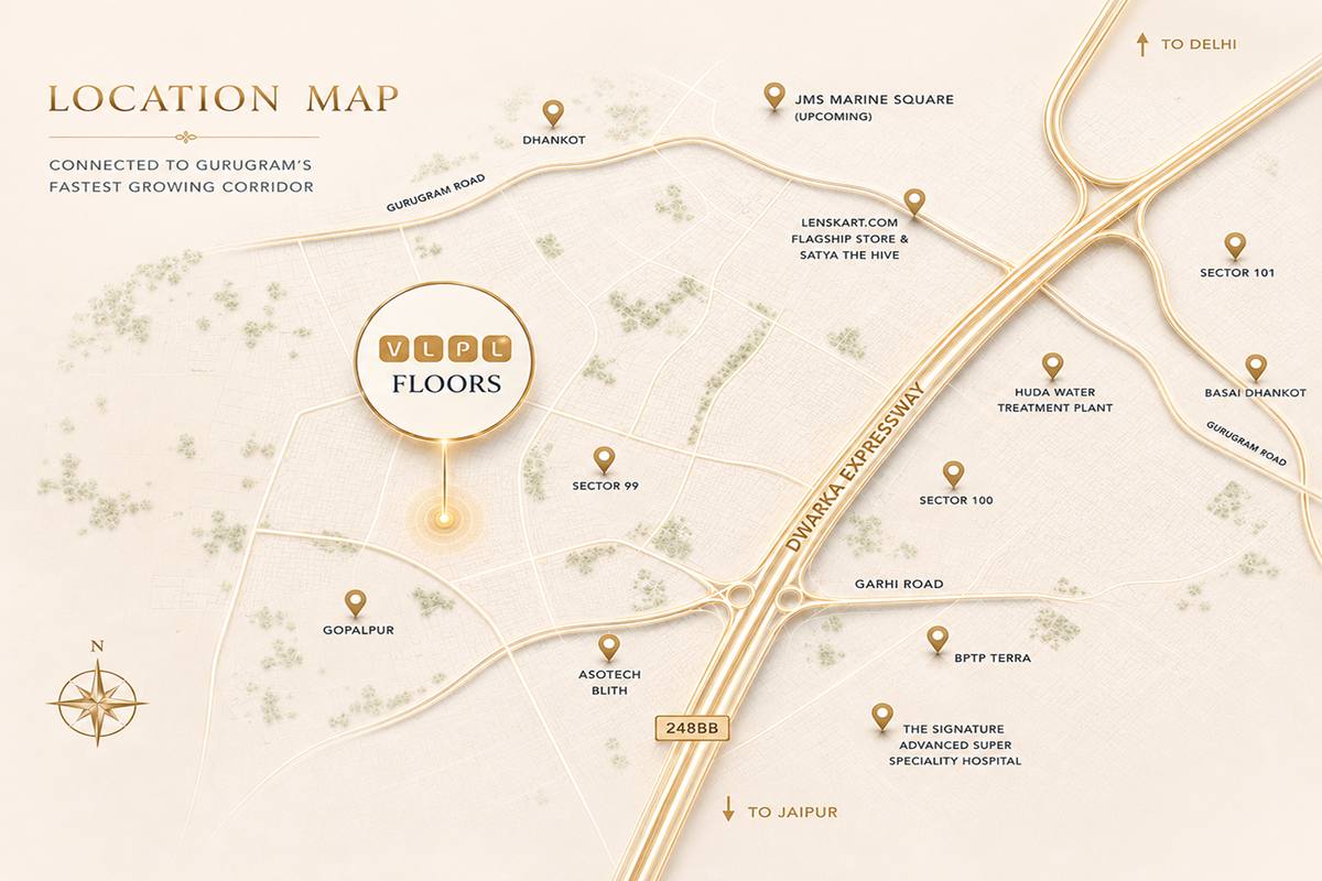 VLPL Floors location map